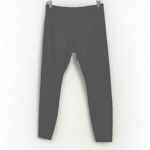 Athleta Elation Ultra High Rise 7/8 Tight Leggings Womens M Purple Shimmer Yoga